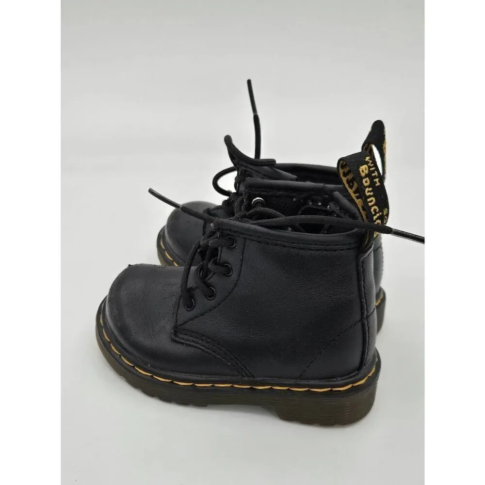 Dr Martens Toddler 1460 Black Boots Size 5